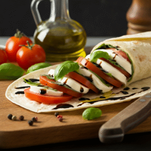 Caprese Salad Wrap Recipe